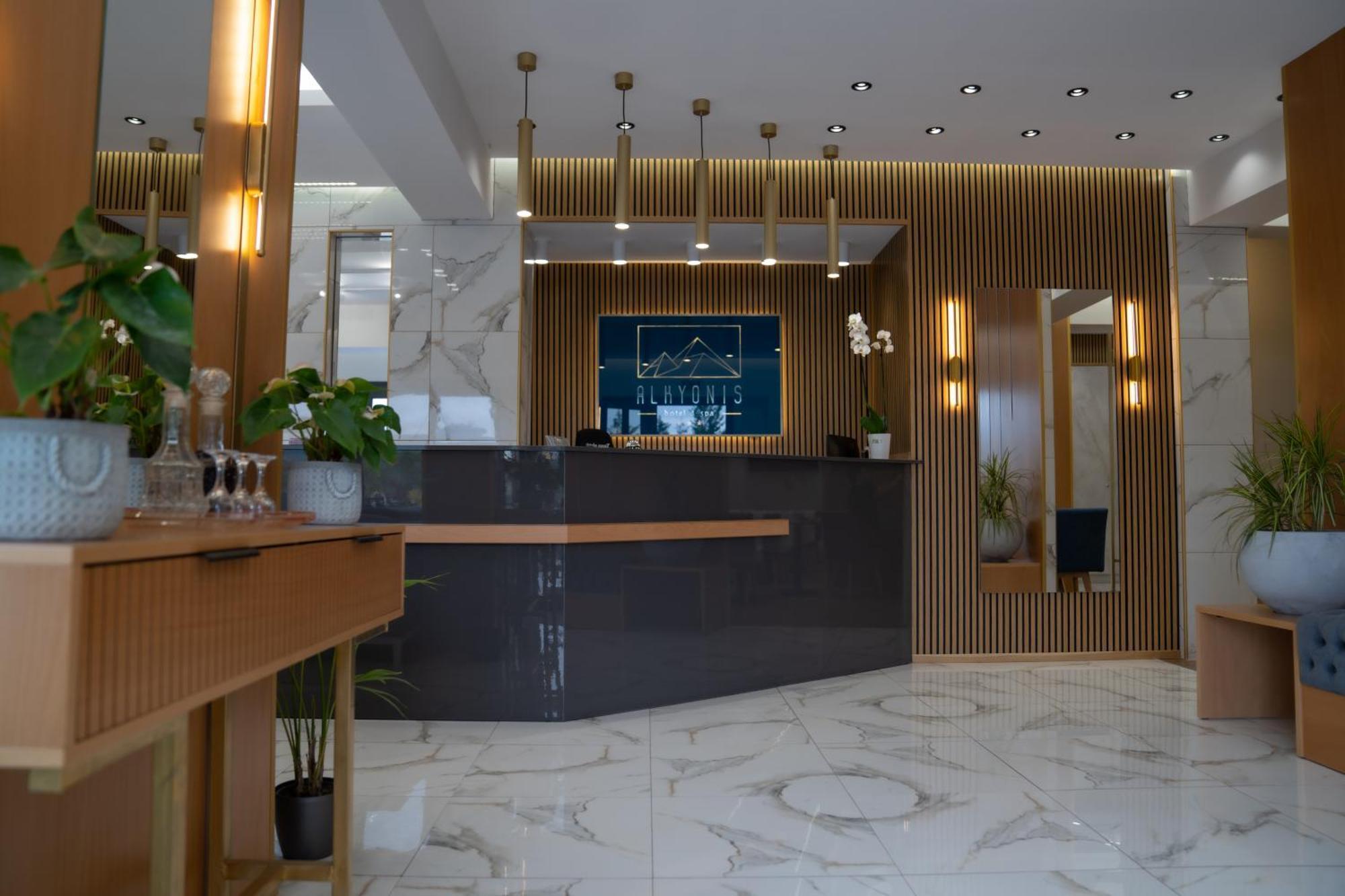 Alkyonis Hotel & Spa Káto Loutrákion Exterior foto