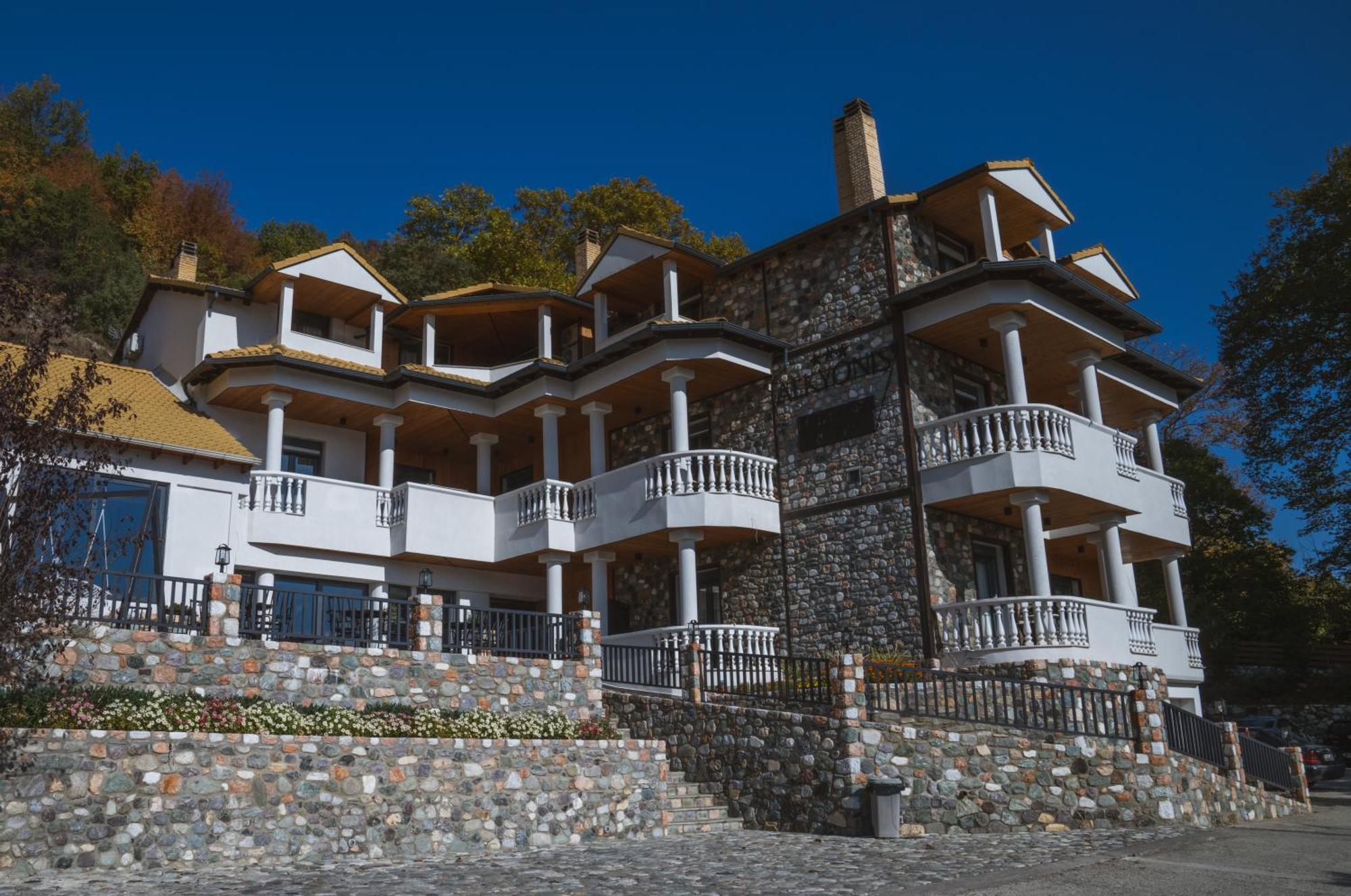 Alkyonis Hotel & Spa Káto Loutrákion Exterior foto